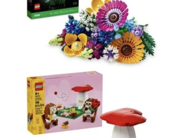 LEGO Wildflower Bouquet Set + LEGO Hedgehog Picnic Set only $48 shipped!